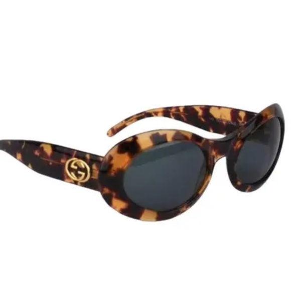 1990's Gucci Tortoise Shell Sunglasses - Picture 1 of 17